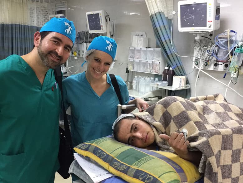 Dr. Burak Ozgur Volunteers in Palestine, Changes Lives Forever